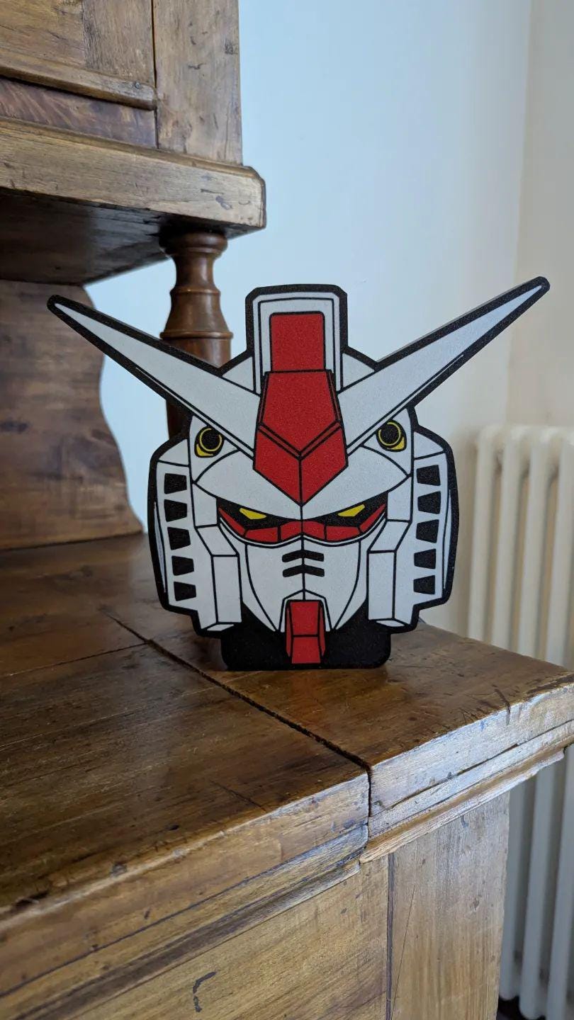 Table Lamp "Gundam"