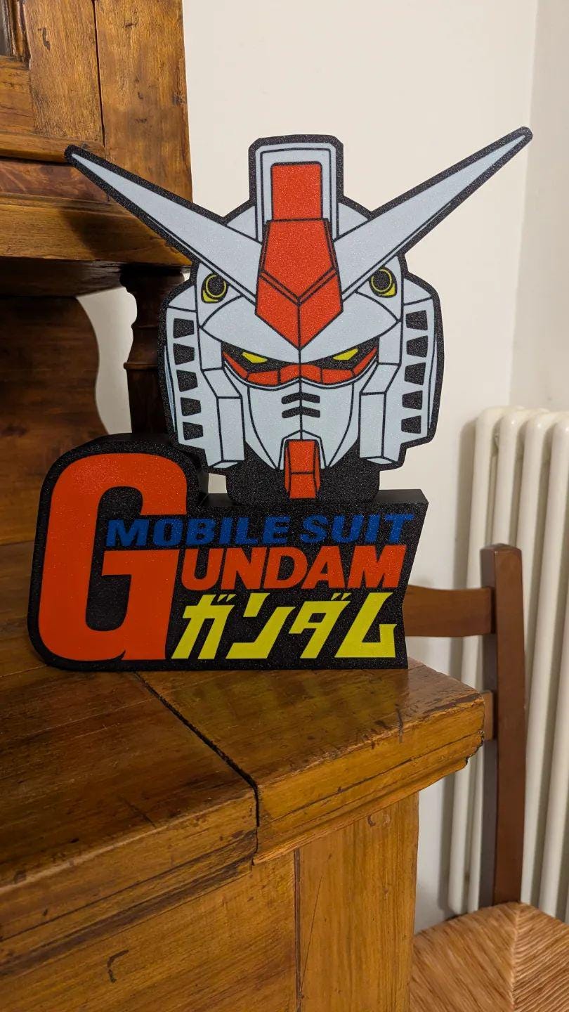 Table Lamp "Gundam"