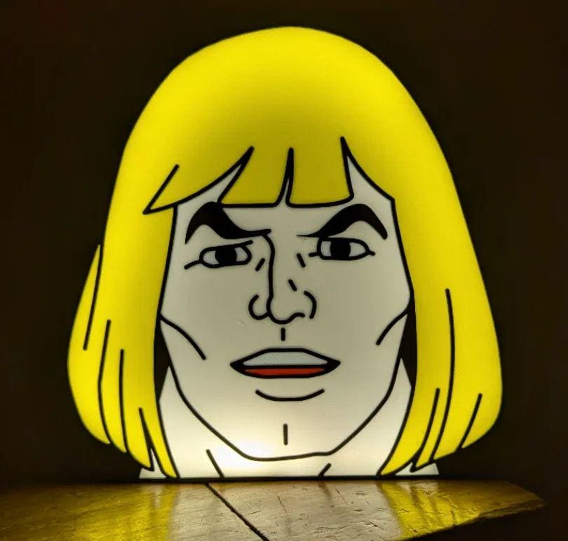 Table Lamp "He-Man"