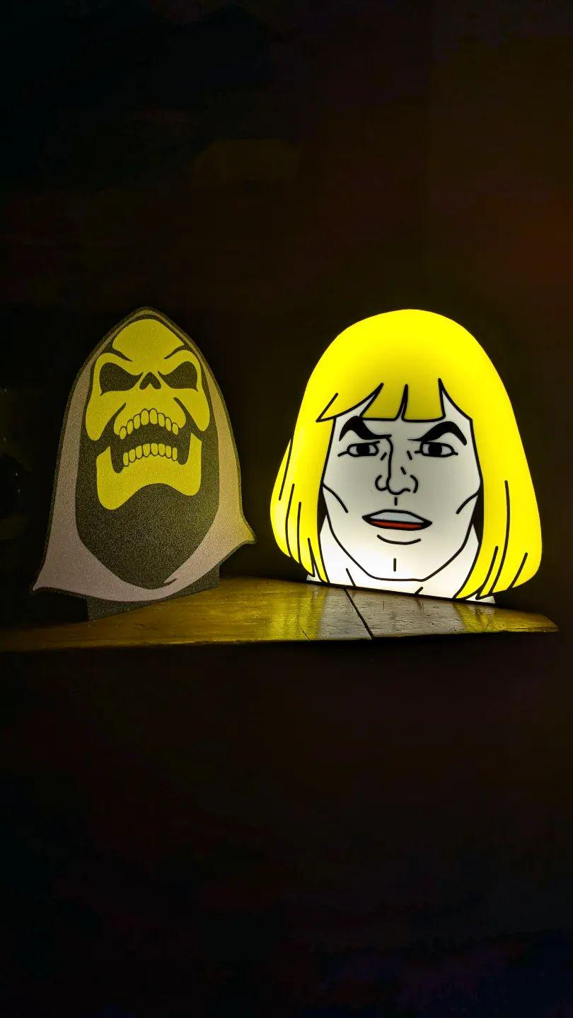 Table Lamp "He-Man"