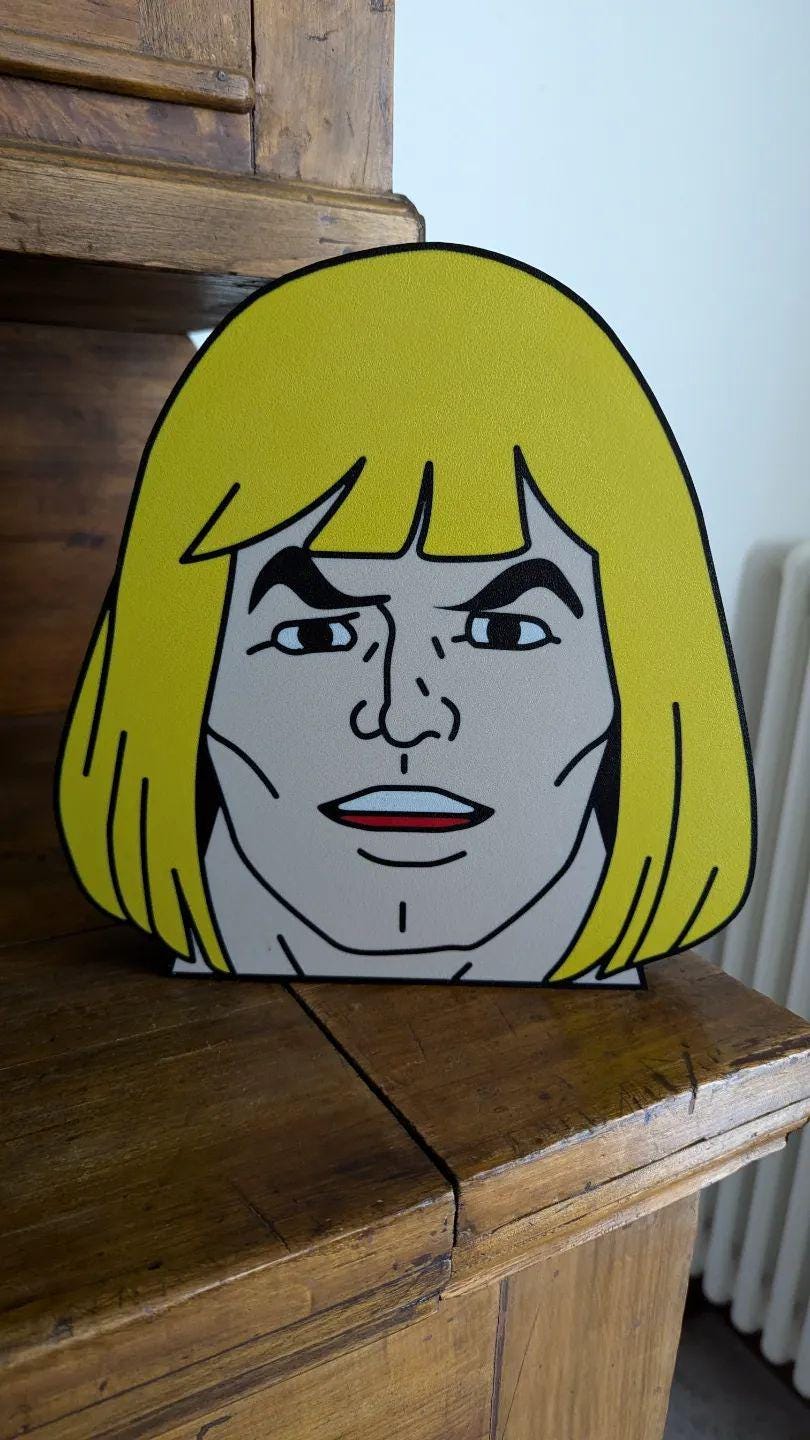 Table Lamp "He-Man"
