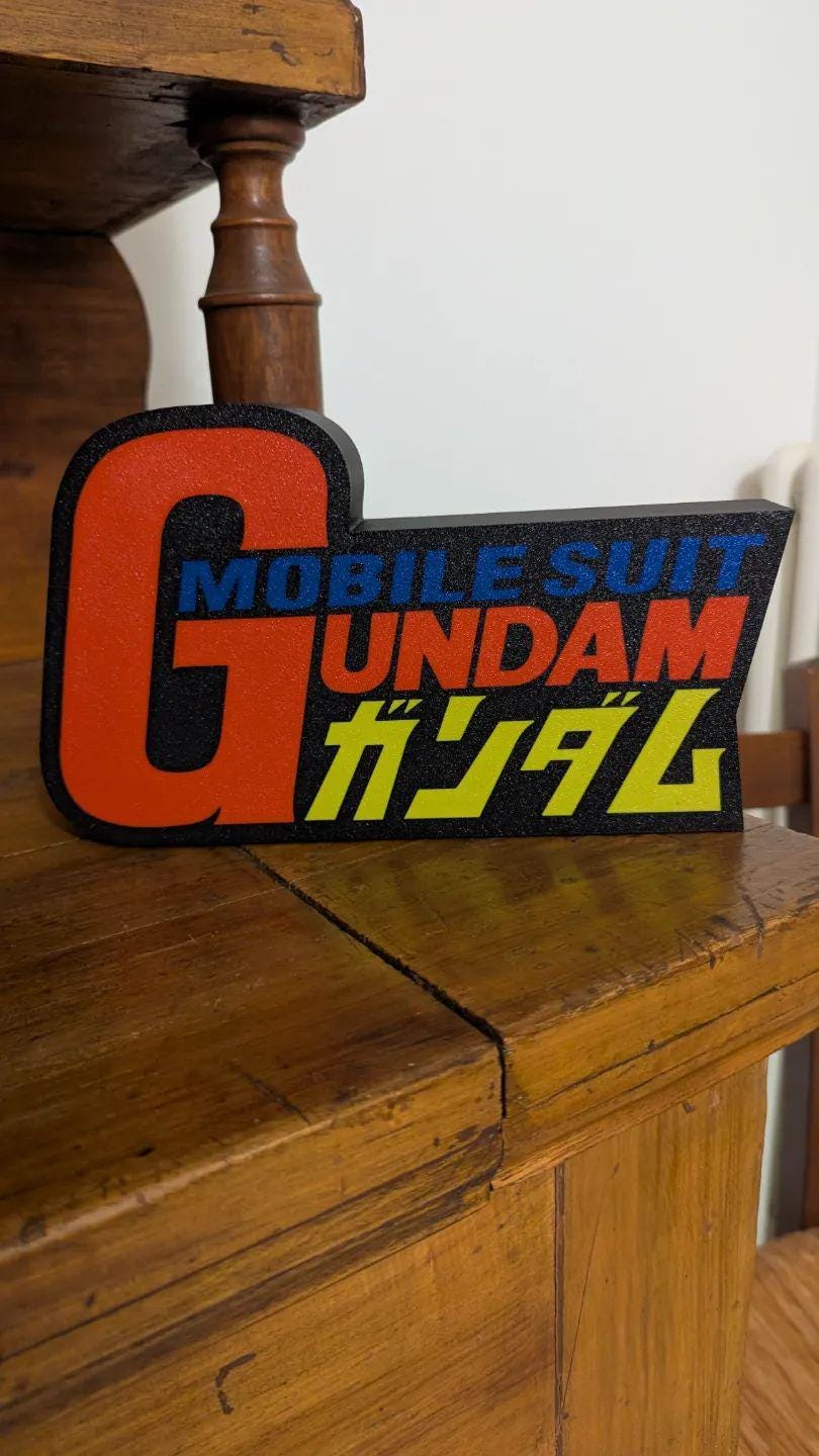 Table Lamp "Gundam Logo"