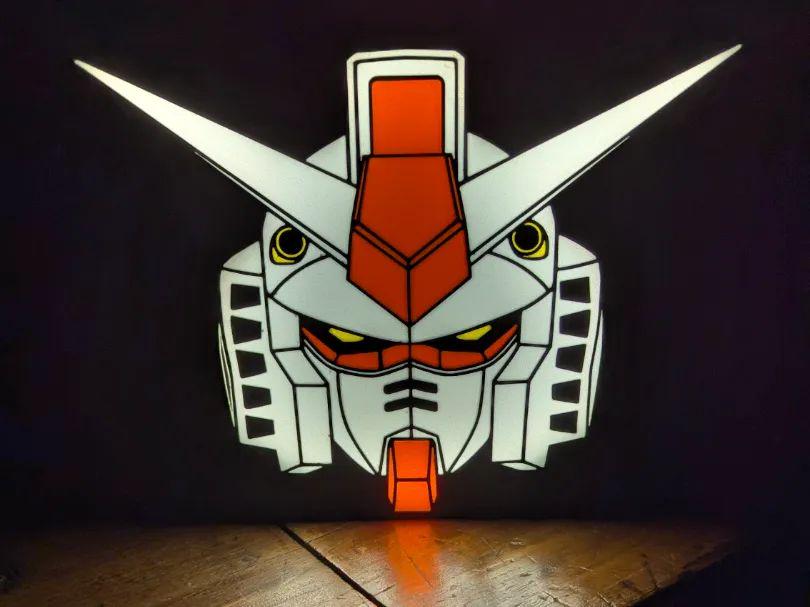 Table Lamp "Gundam"