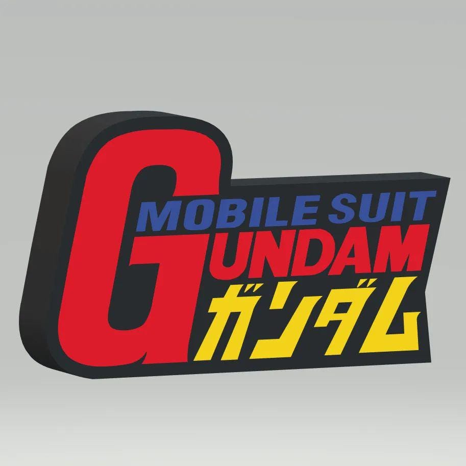 Table Lamp "Gundam Logo"