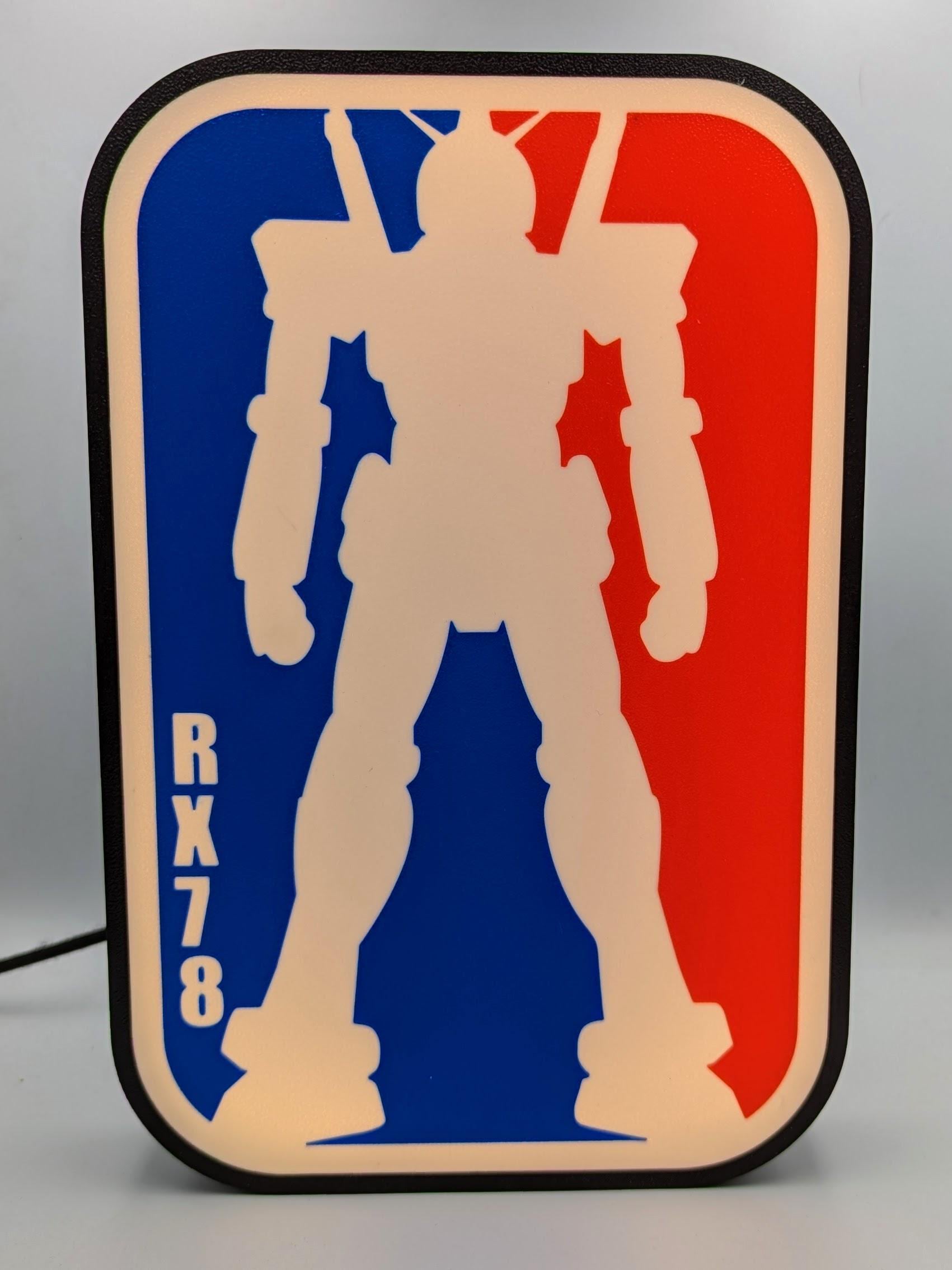 Table Lamp "Gundam RX78"