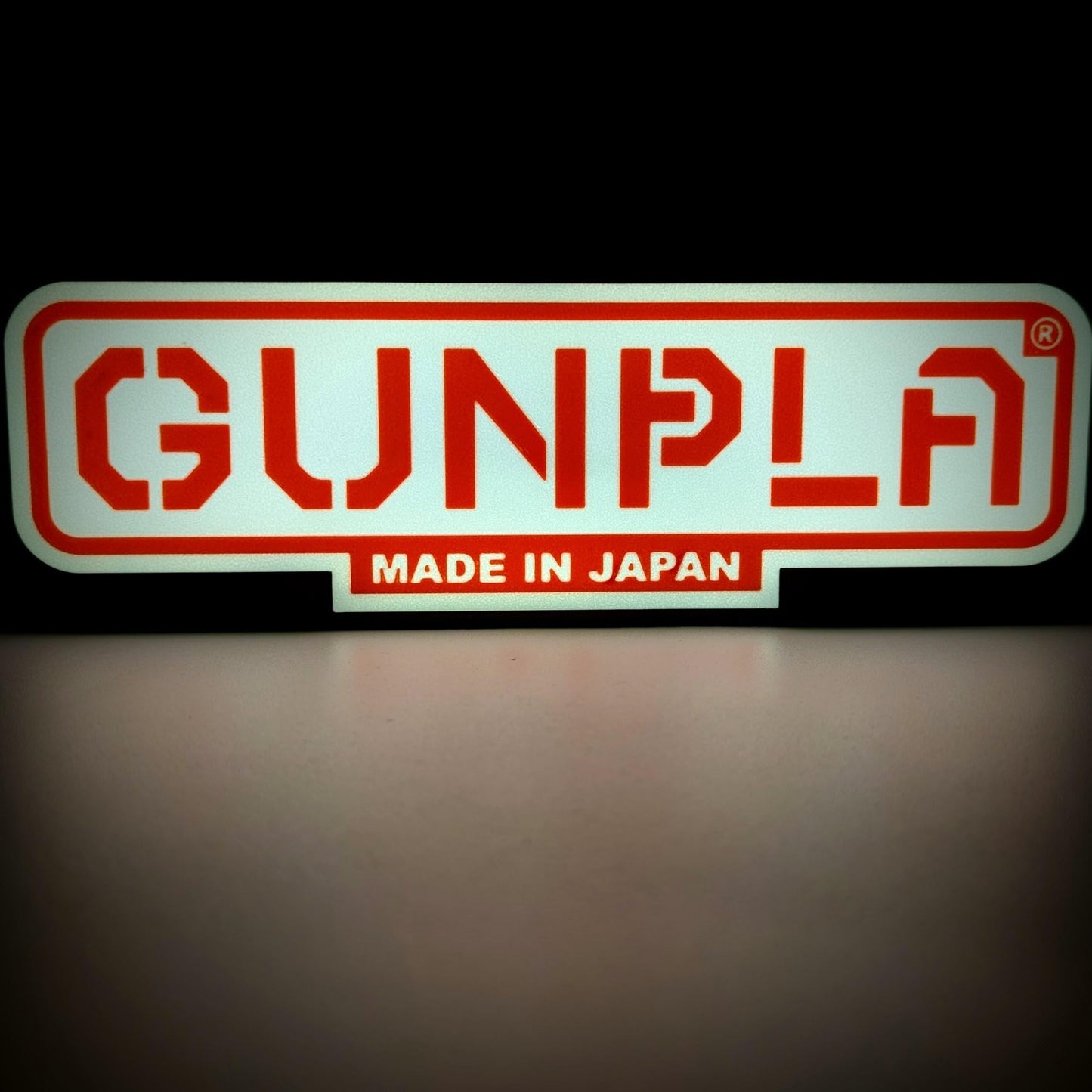 Table Lamp "Gunpla logo"