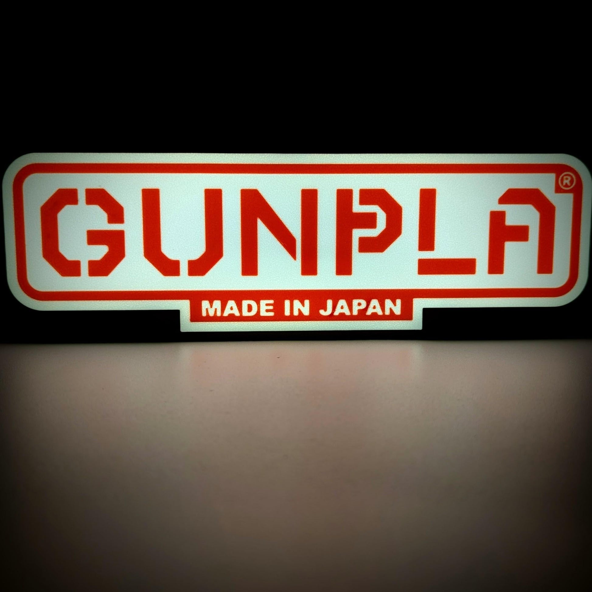 Table Lamp "Gunpla logo"
